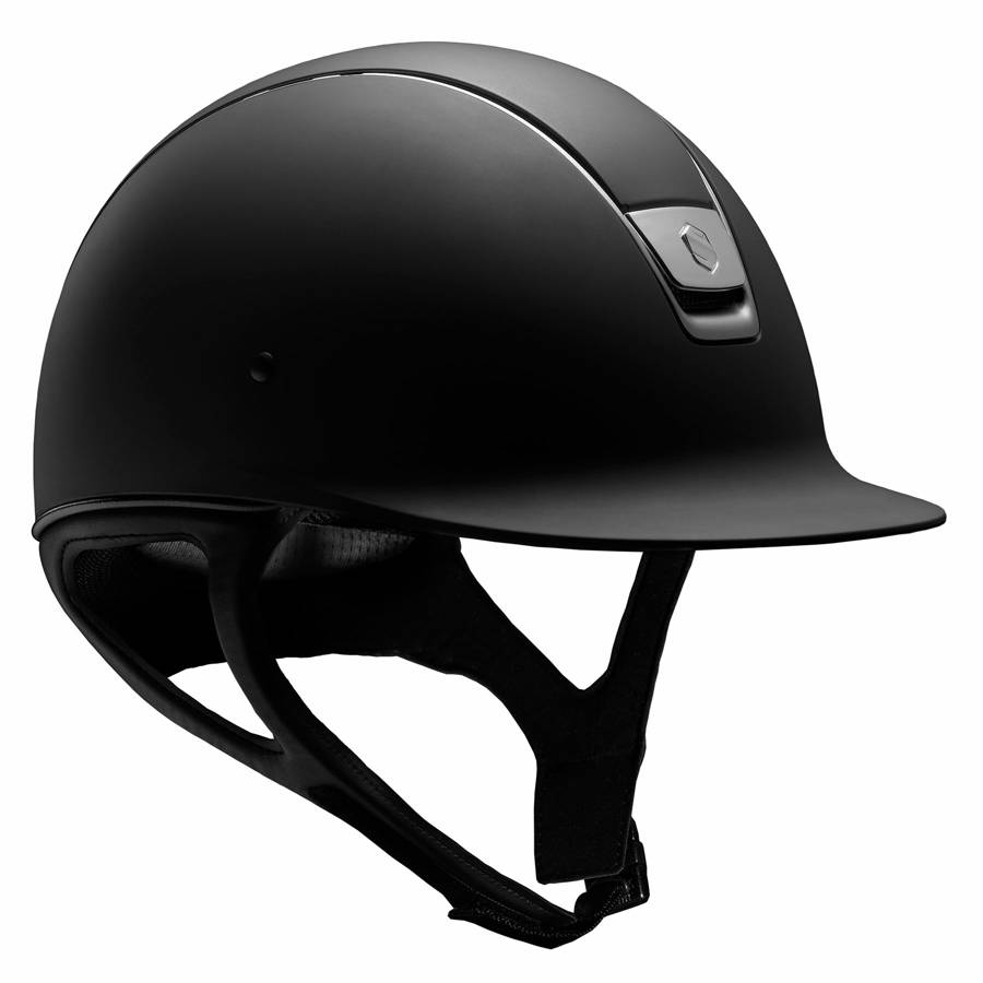 Samshield Shadowmatt standard helmet in black - RedMillsStore.ie
