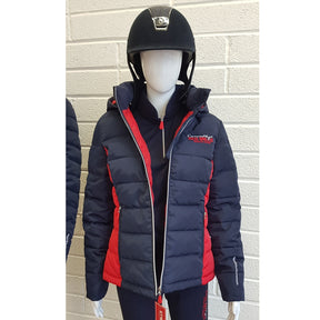 RED MILLS womens padded jacket with detachable hood - RedMillsStore.ie